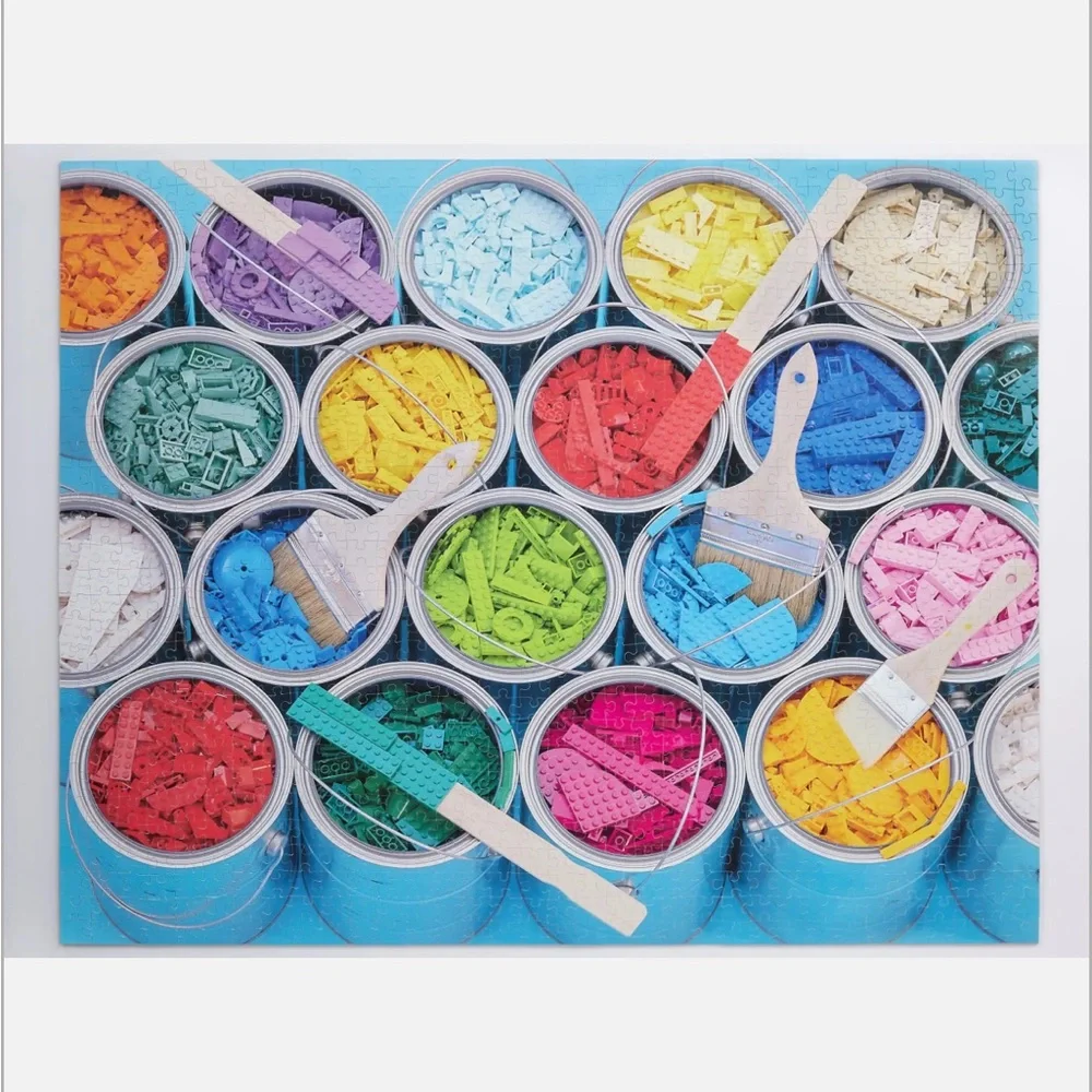 LEGO Paint Party Puzzle Chronicle Books 1000 Piece NEW Sealed
